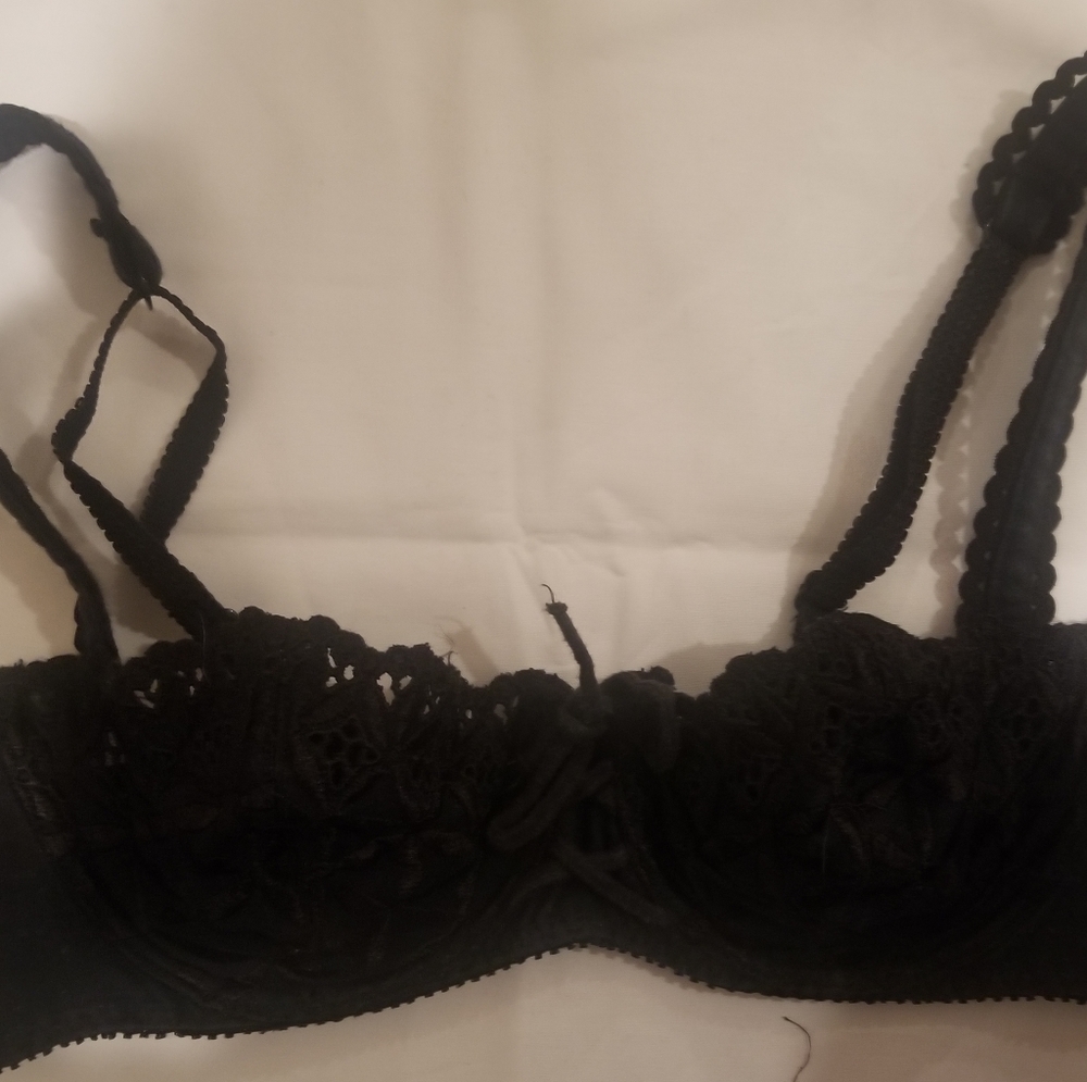 Black Aubade Bahia Half-Cup Bra - Picture 2 of 7